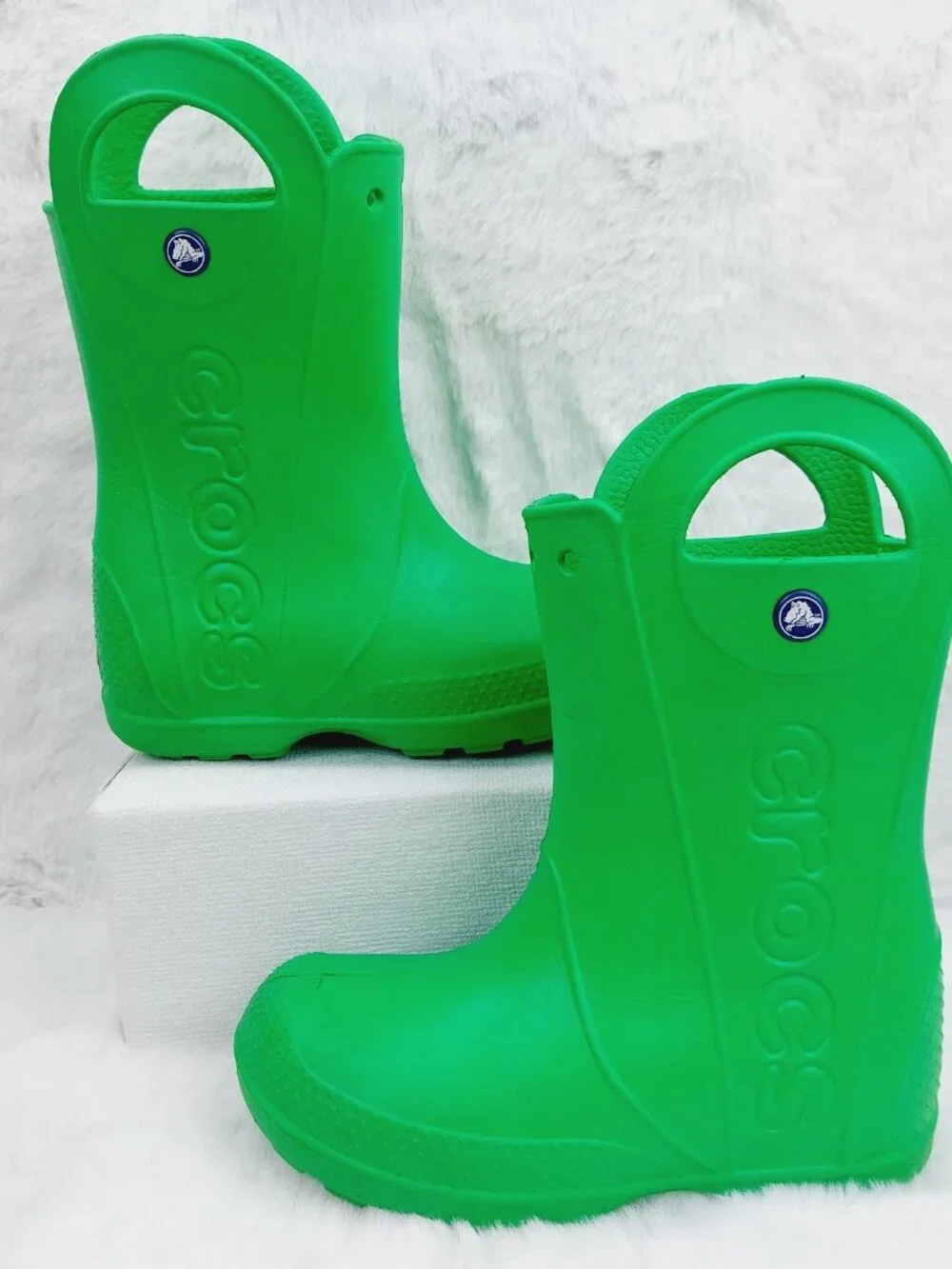 CROCS boy green